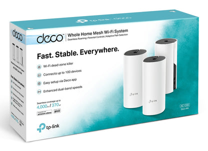 Punto de Acceso TP-Link MU-MIMO Mesh Wi-Fi 300 Mbps at 2 4 GHz 867 Mbps at 5 GHz 3 pack