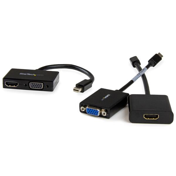 StarTech.com MDP2HDVGA adaptador de cable de vídeo 0.15 m Negro