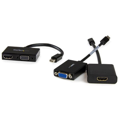 StarTech.com MDP2HDVGA adaptador de cable de vídeo 0.15 m Negro