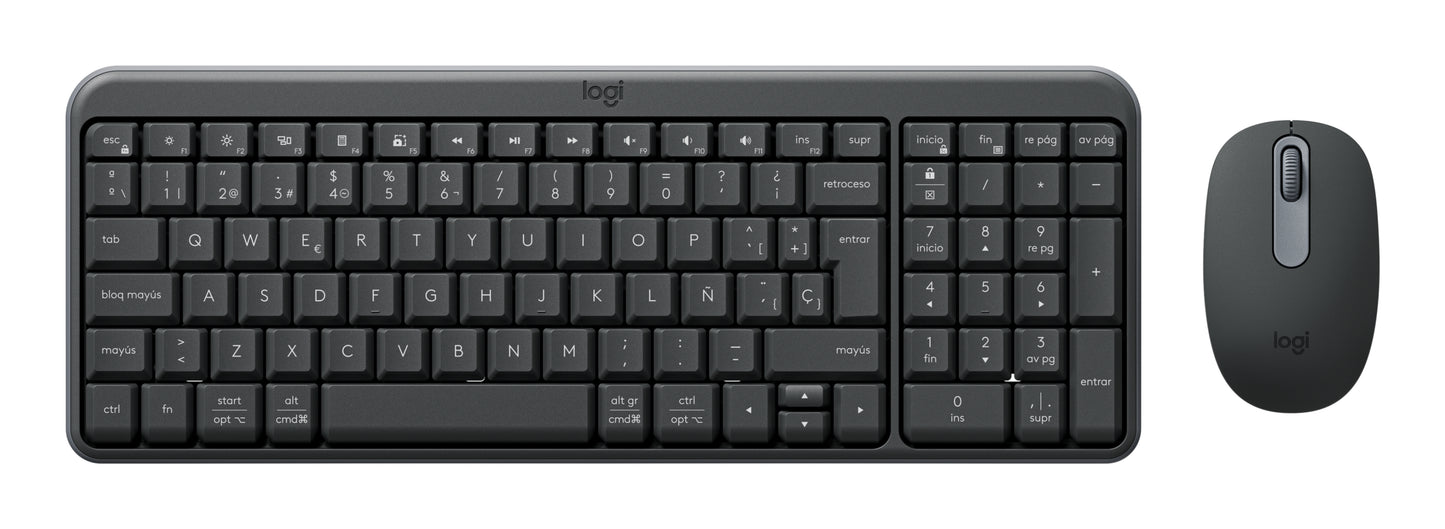 Logitech 920-013514 teclado Ratón incluido Universal Bluetooth QWERTY Español Grafito