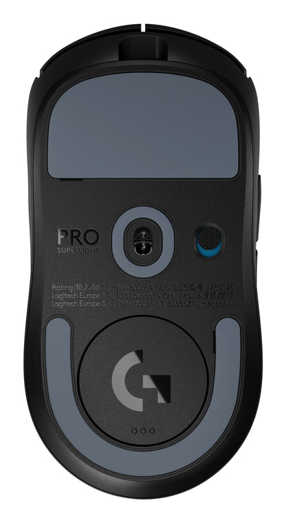 Logitech G 910-006629 ratón Juego Diestro RF inalámbrico Óptico 32000 DPI