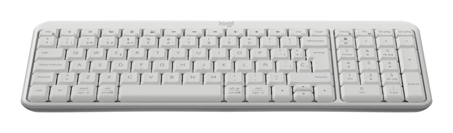 Teclado Logitech K250 Bluetooth  Blanco