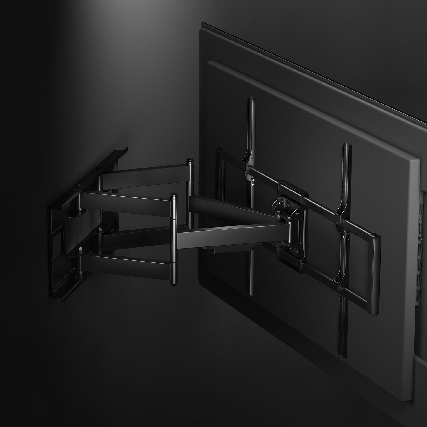 Manhattan 462358 soporte para TV 3.05 m (120") Negro