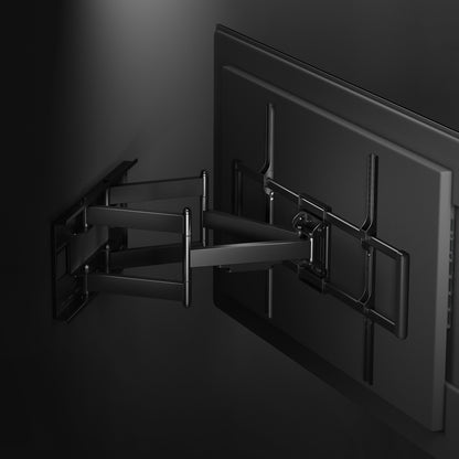 Manhattan 462358 soporte para TV 3.05 m (120") Negro