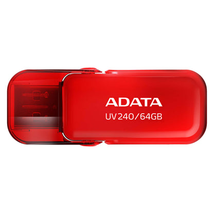 ADATA UV240 unidad flash USB 64 GB USB tipo A 2.0 Rojo