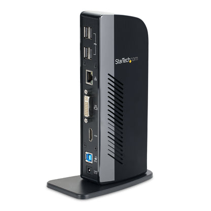 StarTech.com USB3SDOCKHD base para laptop o replicador de puertos Alámbrico USB 3.2 Gen 1 (3.1 Gen 1) Type-B Negro