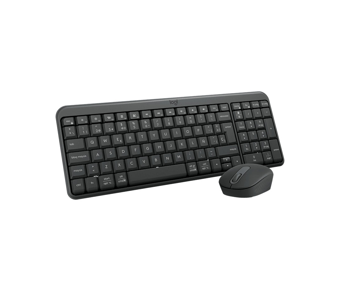 Teclado y Mouse Logitech MK250 Combo Bluetooth Graphite