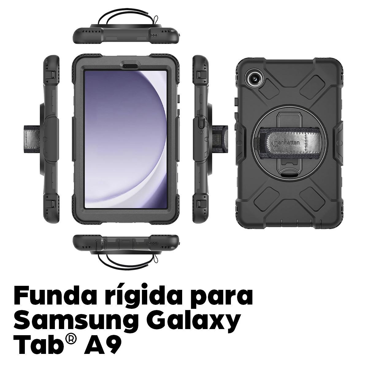 Funda de uso rudo Manhattan Galaxy Tab A9 (8.7)