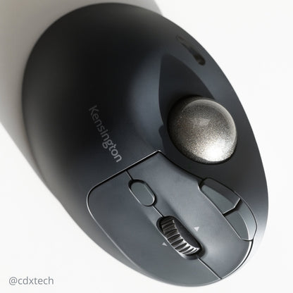 Kensington Pro Fit Ergo TB550 ratón Diestro RF inalámbrico + bluetooth
