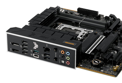 Tarjeta Madre Asus TUF Gaming B760M-PLUS WIFI II 4xDDR5 192GB 7800Mhz PCIe 5.0 M.2 HDMI DP S 1700 13th 14th mATX Wi-Fi6E