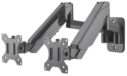 Manhattan 461627 soporte para TV 81.3 cm (32") Negro