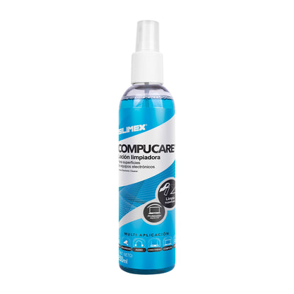 Loción Limpiadora Para Superficies Plásticas Silimex Compu Care 250 ml