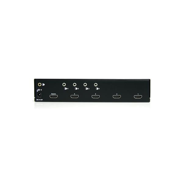 StarTech.com ST124HDMI2 divisor de vídeo 4x HDMI