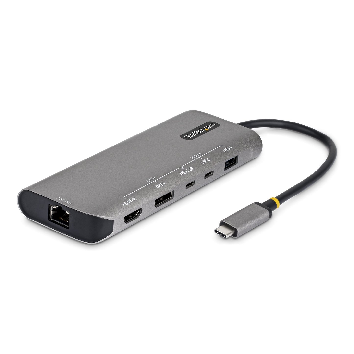 StarTech.com 174B-USB4-MULTIPORT base para laptop o replicador de puertos Alámbrico Gris