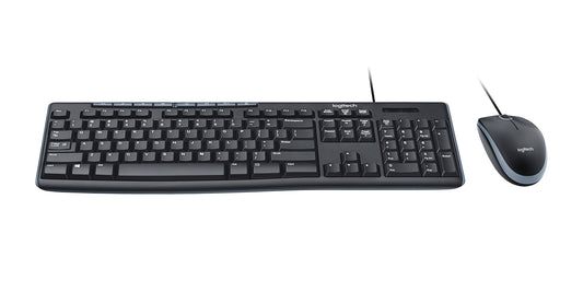 Teclado y Mouse Logitech Media Combo MK200