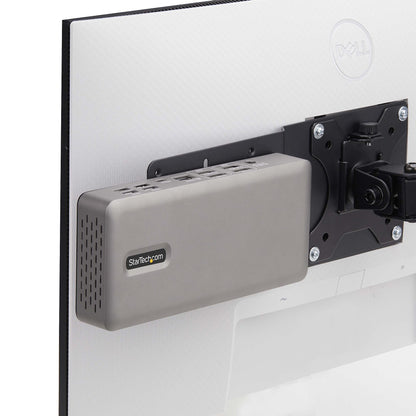 StarTech.com DOCK-NUC-VESA-MOUNT soporte para CPU Soporte para CPU montado en soporte de monitor Negro
