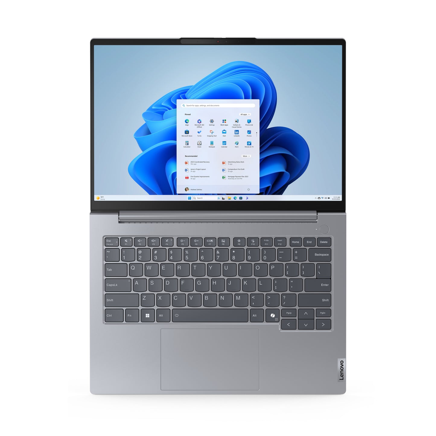 Laptop Lenovo ThinkBook 14 G7 ARP 14" WUXGA AMD Ryzen 7 7735HS 16GB 512GB Radeon 680M W11 Pro 1 Year Carryin