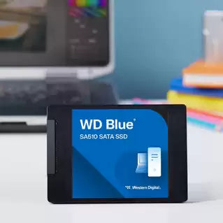 SSD Interno Western Digital Blue SA510 500GB 2.5" 7mm SATA lll Lect 555/440 MBs para PC y Lap