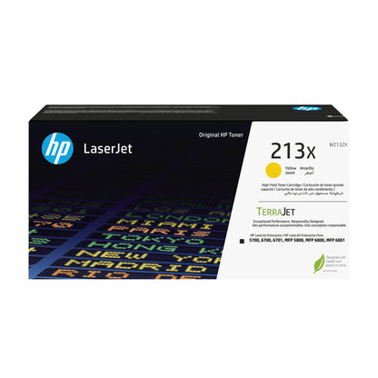 Tóner HP LaserJet 213X Color Amarillo