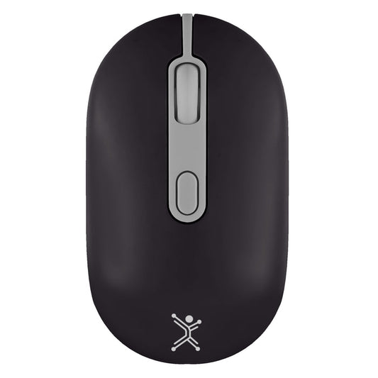 MOUSE RECARGABLE PERFECT CHOICE  2.4GHZ+BT CLIC SILENCIOSO COLORI - NEGRO