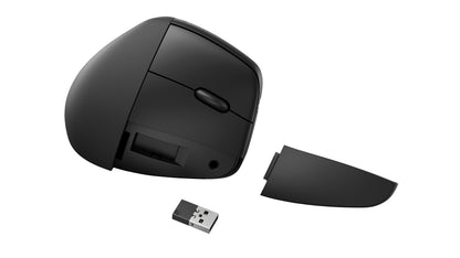 HP 925 Ergonomic Vertical Wireless Mouse ratón Oficina Diestro RF inalámbrico + bluetooth 4000 DPI