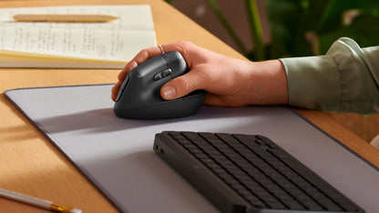 Logitech 910-006466 ratón Oficina Diestro RF inalámbrico + bluetooth Óptico 4000 DPI