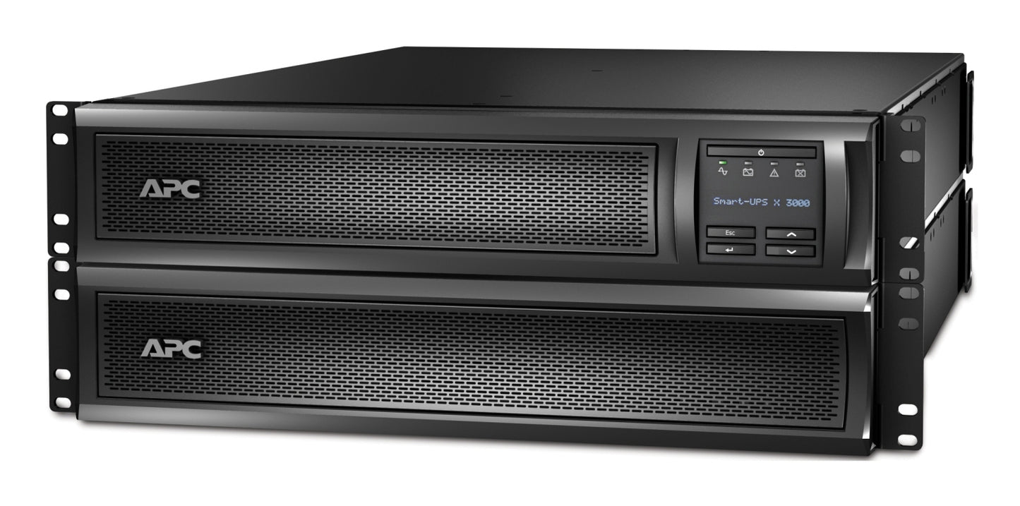 UPC APC Smart X 3000VA/2700W 2U Rack/Torre Pantalla LCD 100-127V 7 Salidas Color Negro