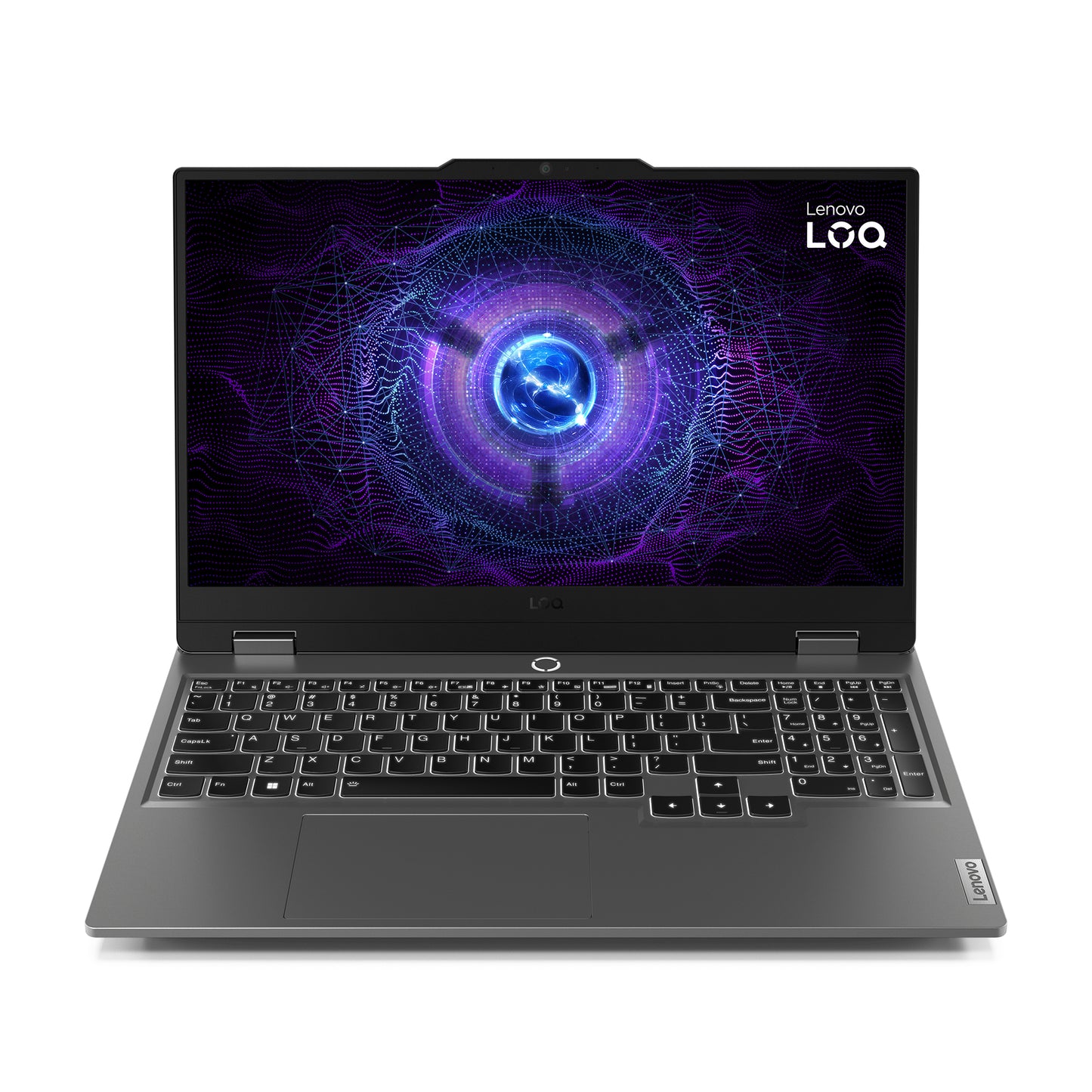 Lenovo LOQ 15IAX9 Intel® Core™ i5 i5-12450HX Computadora portátil 39.6 cm (15.6") Full HD 16 GB DDR5-SDRAM 1 TB SSD NVIDIA GeForce RTX 4050 Wi-Fi 6 (802.11ax) Windows 11 Home Español Gris