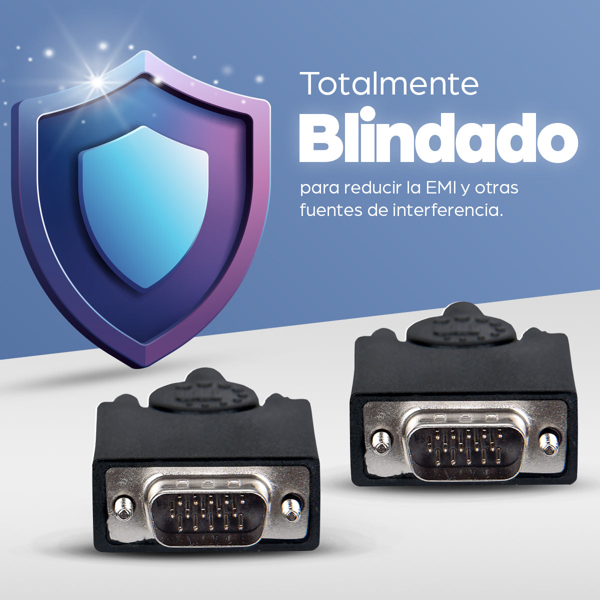 Manhattan 313629 cable VGA 15 m VGA (D-Sub) Negro
