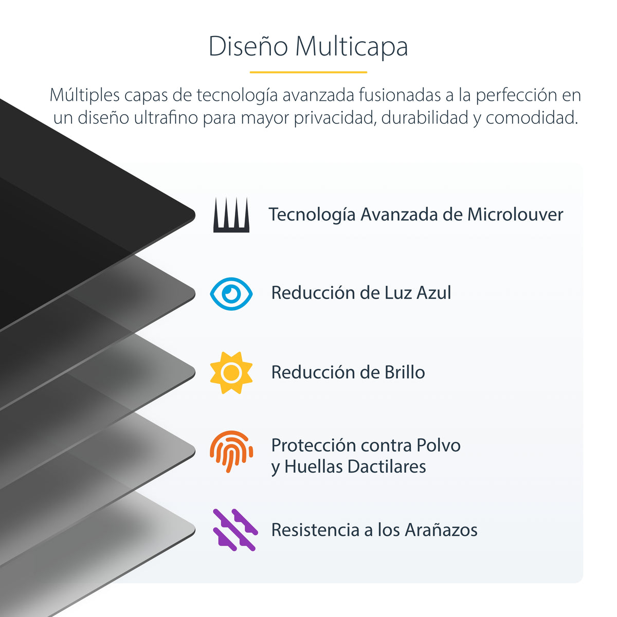 StarTech.com 2769A-PRIVACY-SCREEN filtro para monitor 61 cm (24") Filtro de privacidad para pantallas sin marco
