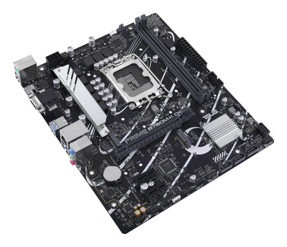 Tarjeta Madre Asus PRIME B760M-K D4 2xDDR4 64GB 5333Mhz PCIe 4.0 M.2 1xHDMI 1xVGA S 1700 13th Gen mATX