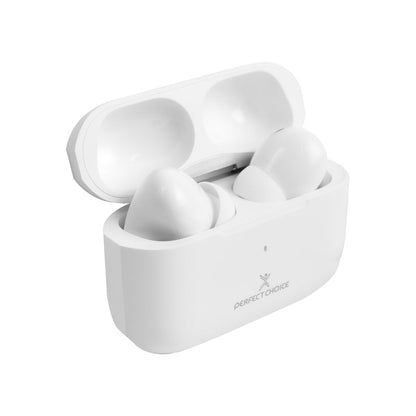 AUDIFONOS PERFECT CHOICE TWS ENC CARGA INALAMBRICA NESH - BLANCO