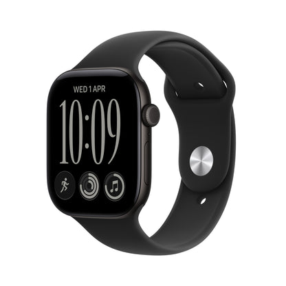 Apple Watch Series 12 OLED 46 mm Digital 416 x 496 Pixeles Pantalla táctil Negro Wifi GPS (satélite)