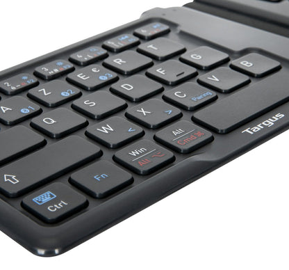 Teclado Targus Inalámbrico Plegable Ergonómico USB Color Negro