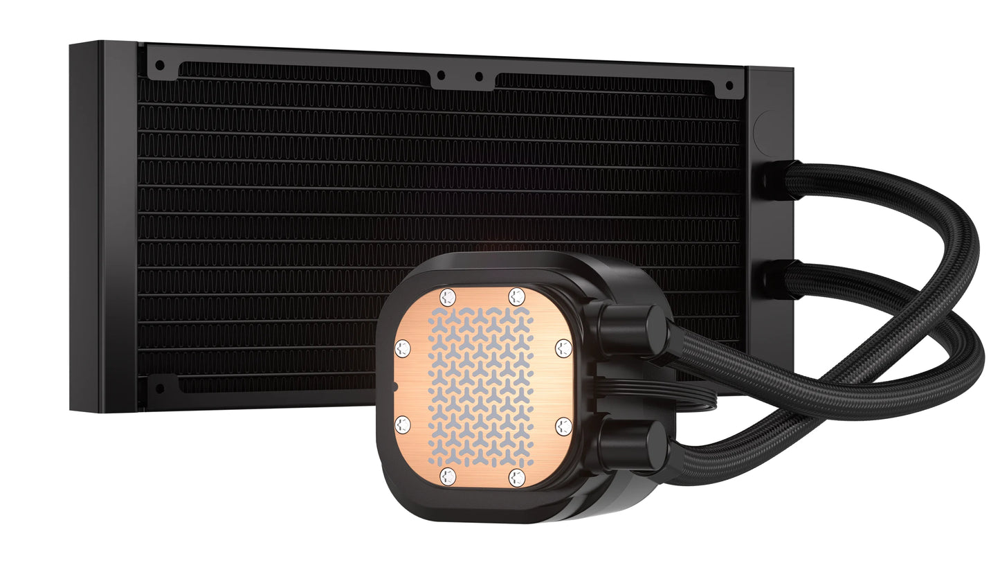 Enfriador líquido Corsair Nautilus 240 RS para CPU 2x 120mm hasta 2100RPM Negro RGB