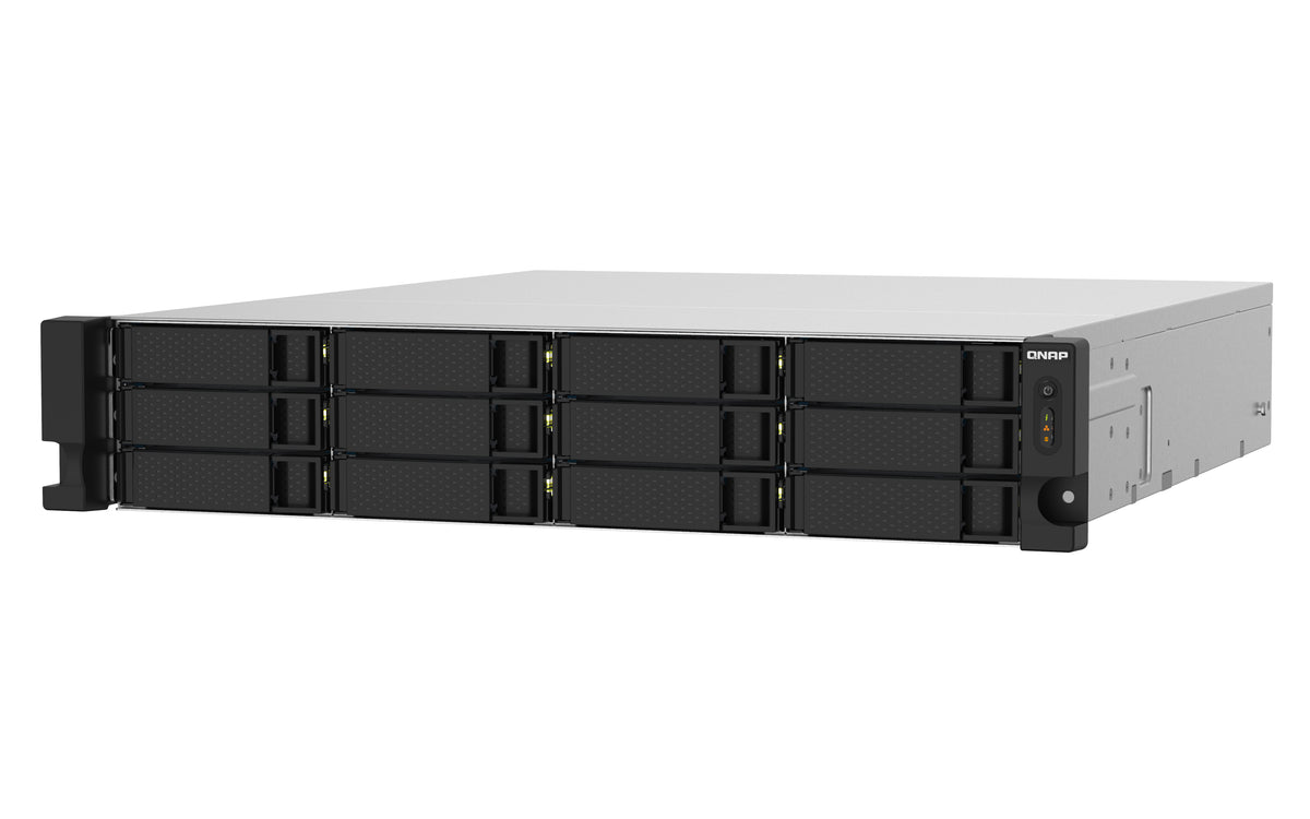 QNAP TS-1232PXU-RP NAS Bastidor (2U) Annapurna Labs Alpine AL-324 4 GB DDR4 0 TB QNAP Turbo System Negro