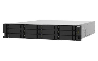 QNAP TS-1232PXU-RP NAS Bastidor (2U) Annapurna Labs Alpine AL-324 4 GB DDR4 0 TB QNAP Turbo System Negro