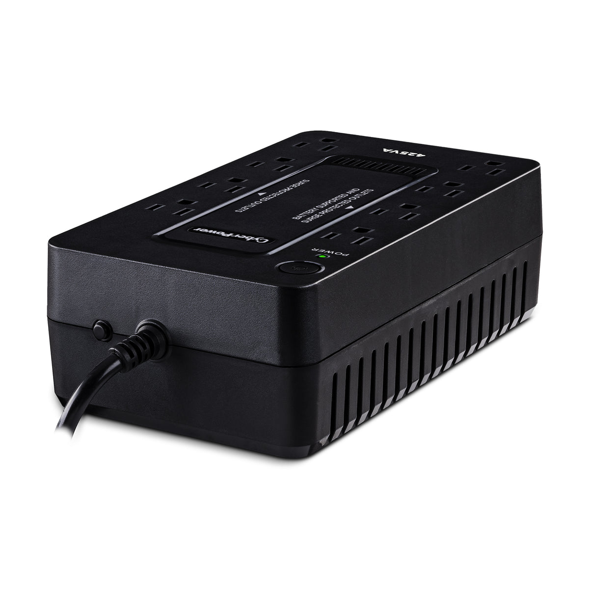 CyberPower ST425 sistema de alimentación ininterrumpida (UPS) En espera (Fuera de línea) 0.425 kVA 260 W 8 salidas AC