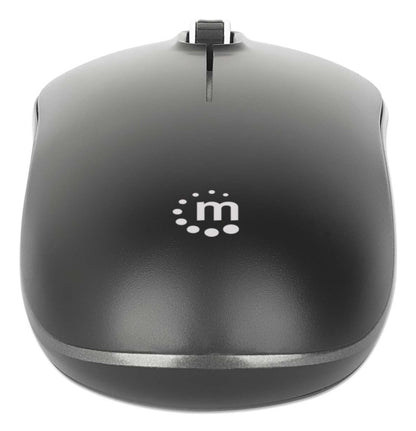 Manhattan 190374 ratón Universal RF inalámbrico Óptico