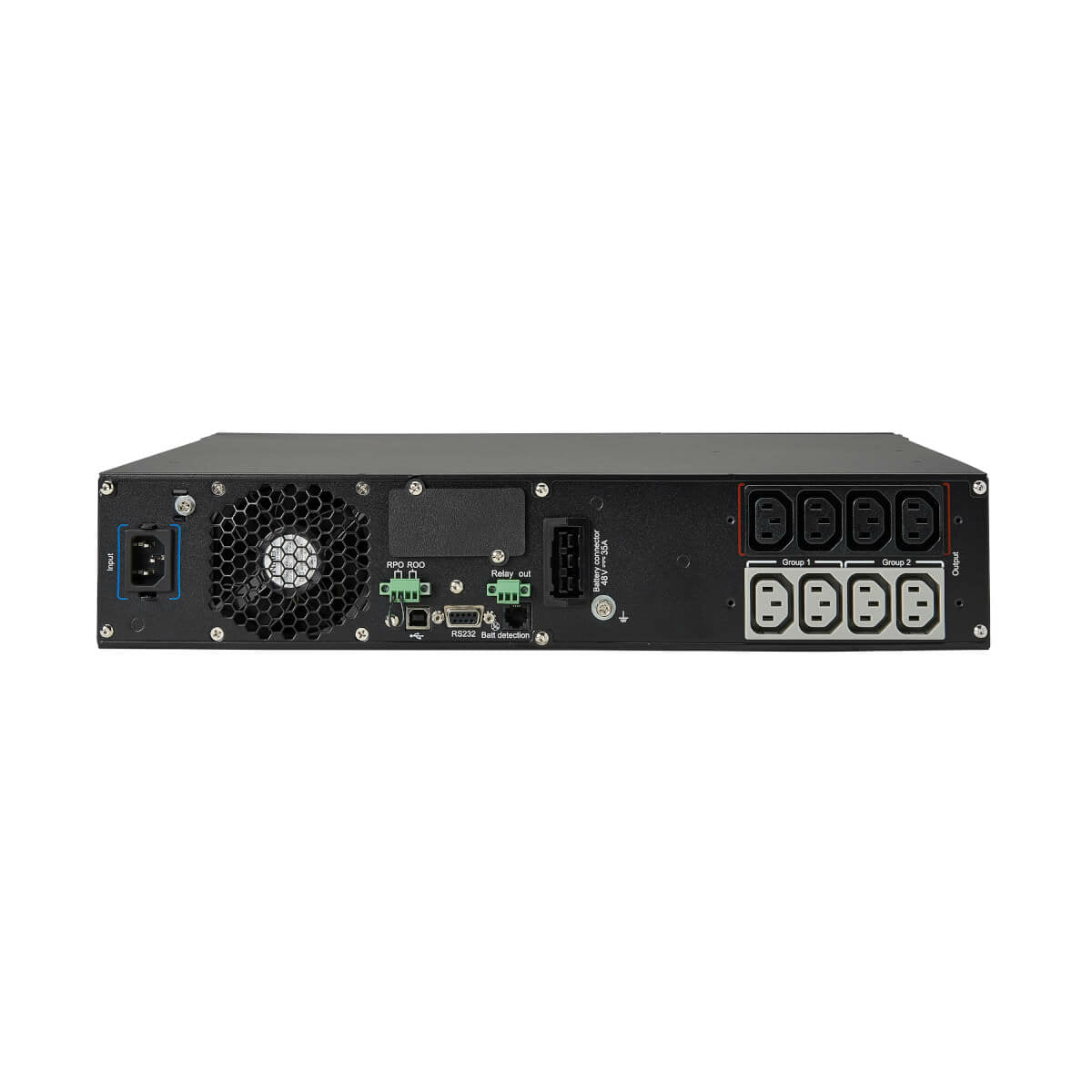 Tripp Lite SUINT1500LCD2U sistema de alimentación ininterrumpida (UPS) Doble conversión (en línea) 1.5 kVA 6 salidas AC