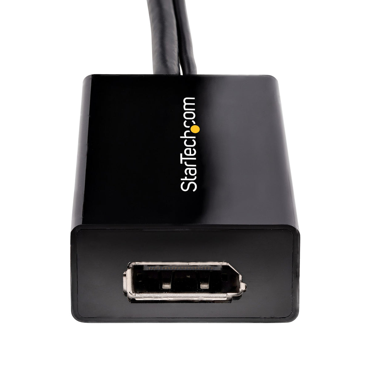 StarTech.com DVI2DP2 adaptador de cable de vídeo 0.254 m Negro