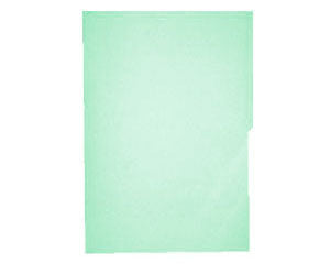 FOLDERS MAPASA HOT COLORS VERDE CARTA C/100