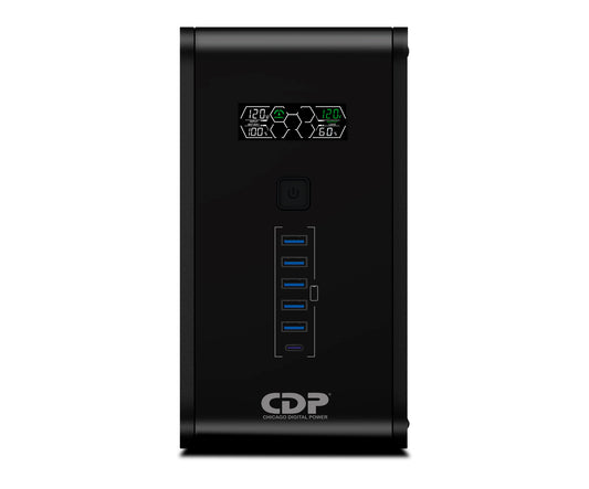 UPS CDP R-Smart 1210 Interactivo 1200VA/720W 10 Contactos Display LCD