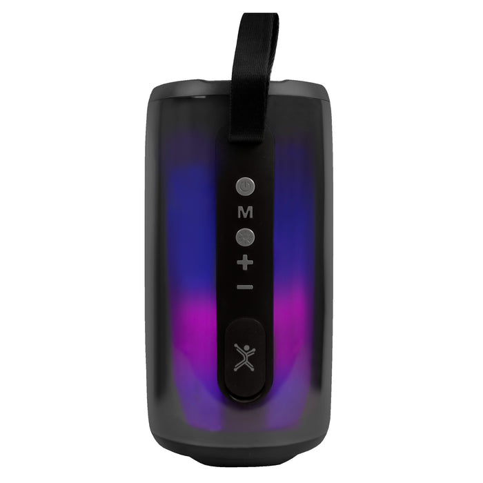 BOCINA INALAMBRICA PERFECT CHOICE RGB CON 2 MICROFONOS INALAMBRICOS - COSMO