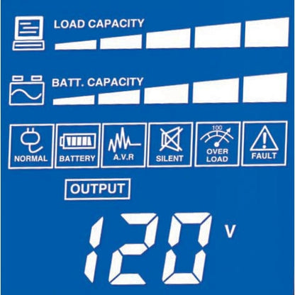 CyberPower CP1500AVRLCD sistema de alimentación ininterrumpida (UPS) Línea interactiva 1.5 kVA 900 W