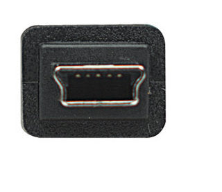 Cable Manhattan USB V2.0 A-Mini B 0.9M Negro