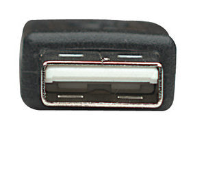 Cable Manhattan USB V2.0 A-Mini B 0.9M Negro