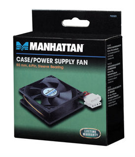 Ventilador Manhattan 4 Pines PC 80x80x25 mm