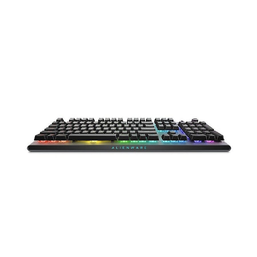 Alienware AW920K teclado Juego USB + RF Wireless + Bluetooth QWERTY Inglés de EE.UU. Gris