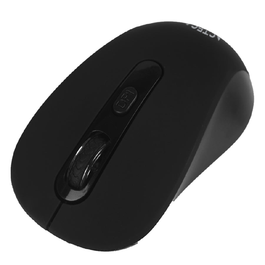 Acteck JOY MI215 ratón Universal Ambidiestro RF inalámbrico Óptico 1600 DPI